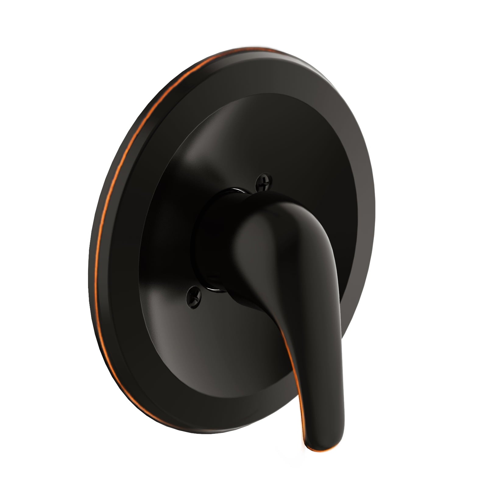 Design House Middleton II Transitional Escutcheon and Single Handle for Bathtub or Shower, Oil Rubbed Bronze