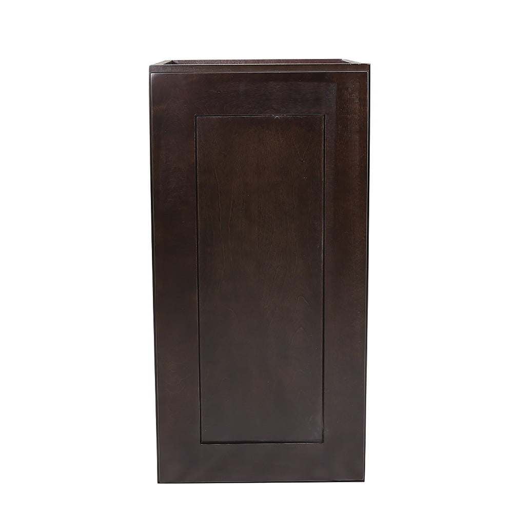 Design House Brookings Wall Cabinet in Espresso, 21-Inch by 36-Inch by 12-Inch
