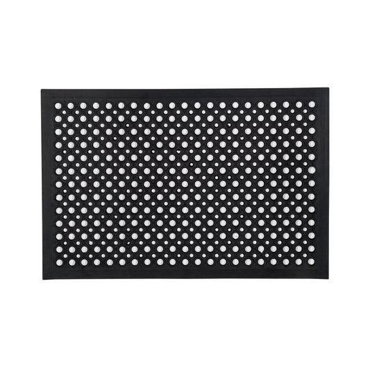 DoortexÂ® Open-Top Black Anti-Fatigue Mat - 24" x 36"