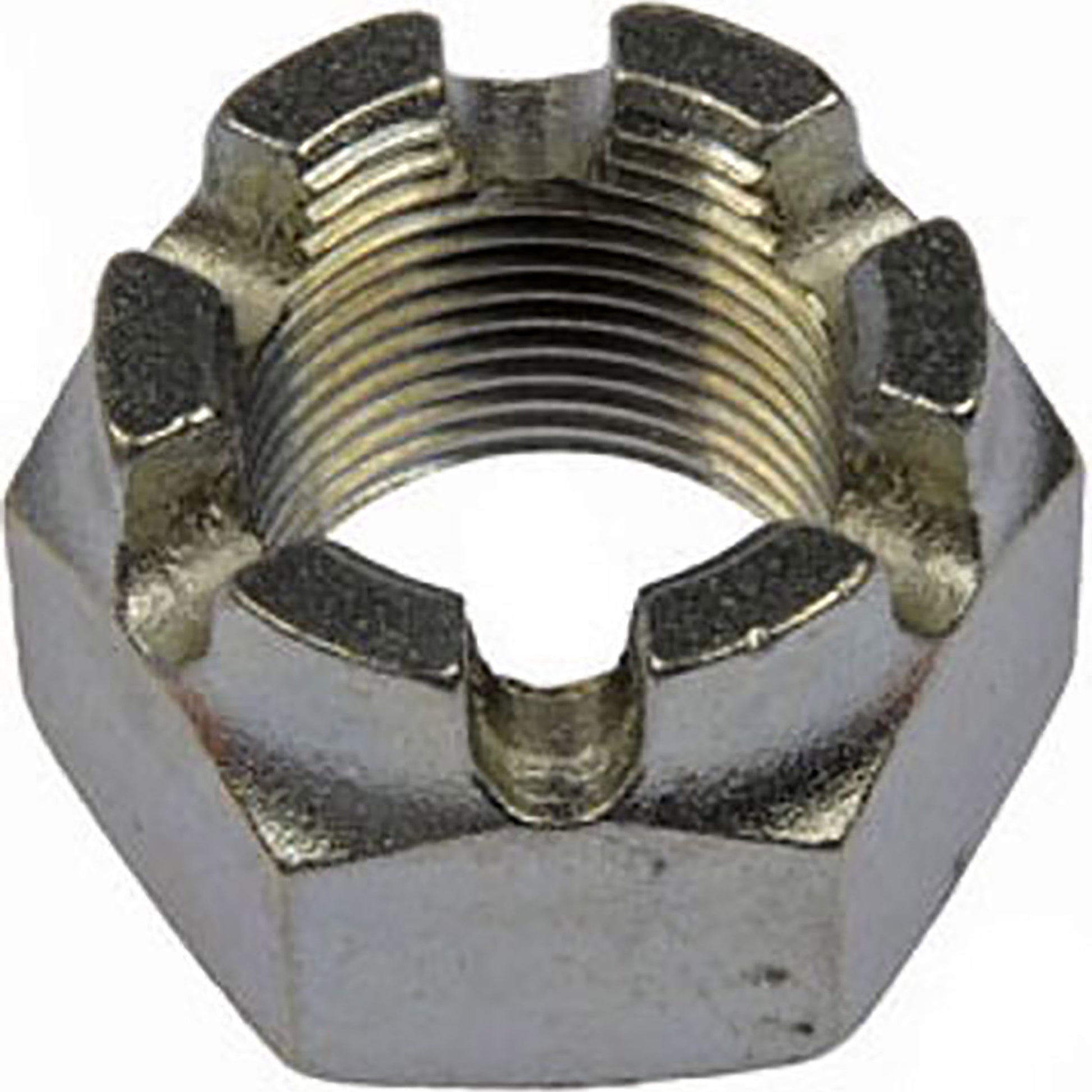 Dorman 220-019BX Hex Nut-Castellated-Thread Size; 1-14, Height; 1-1/2 In. , Pack of 8