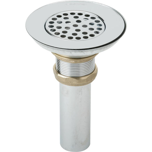 Elkay LK18B Elkay 3-1/2" Drain Type 304 Stainless Steel Body, Strainer and Tailpiece