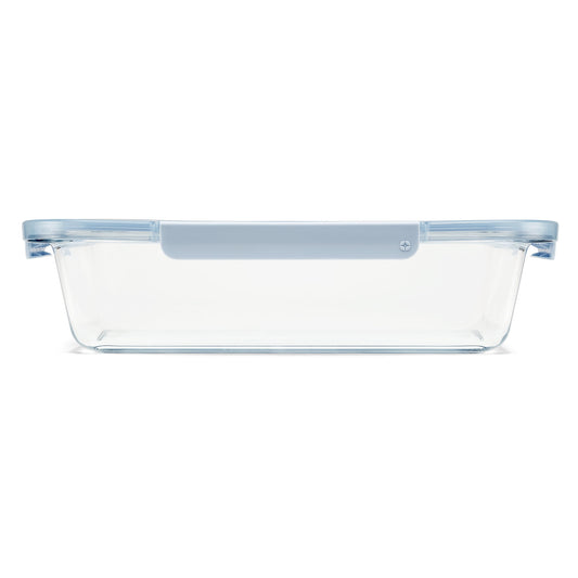 Ello Color Lock Glass 9x13 Deep Bakeware Dish, Windy Blue