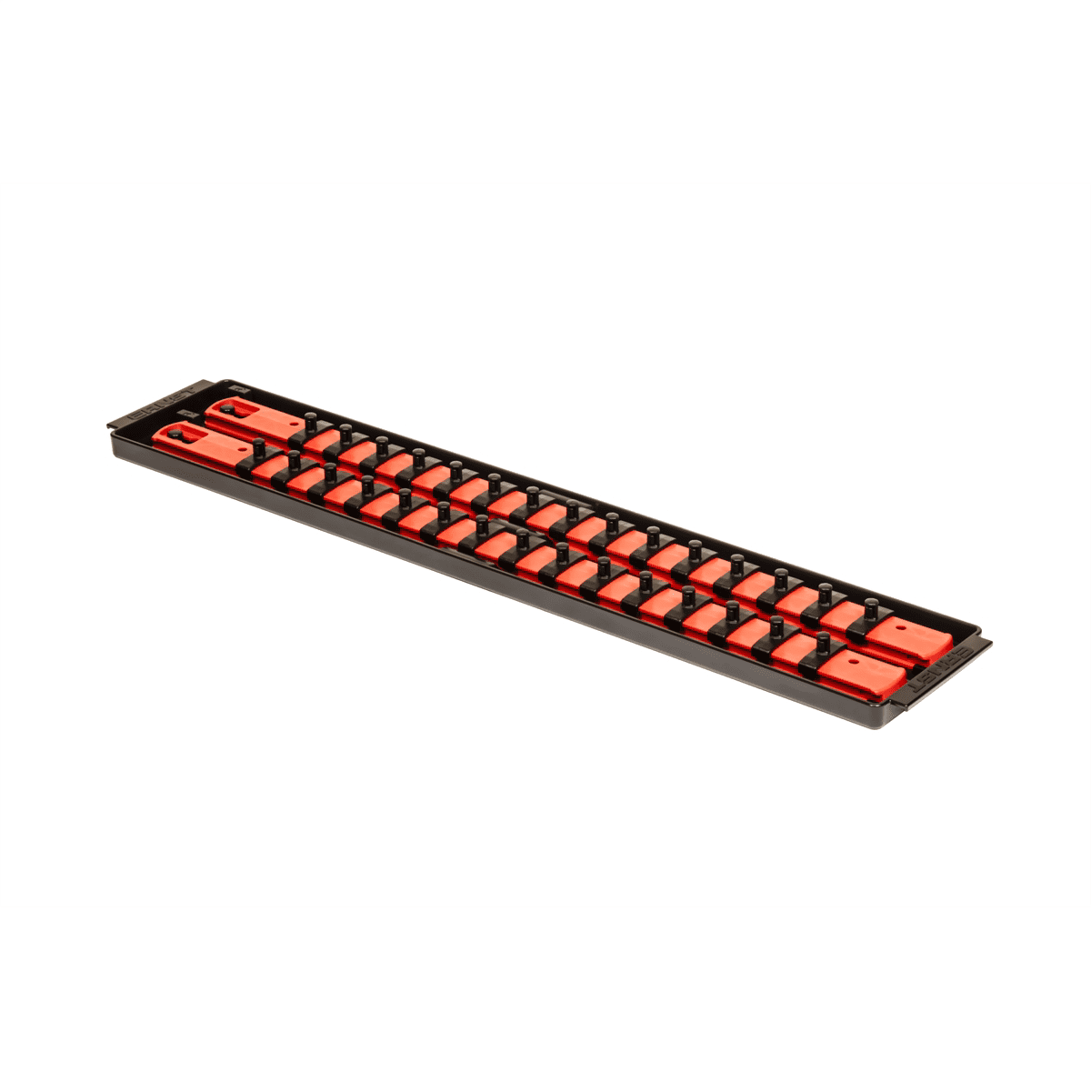 Ernst Mfg. 2 Riel Giro Cerradura Casquillo Boss 18", Rojo - 1/4"