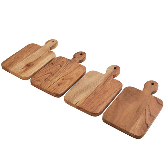 Fitz and Floyd Caleb Natural Mini Serve Boards (Set of 4)