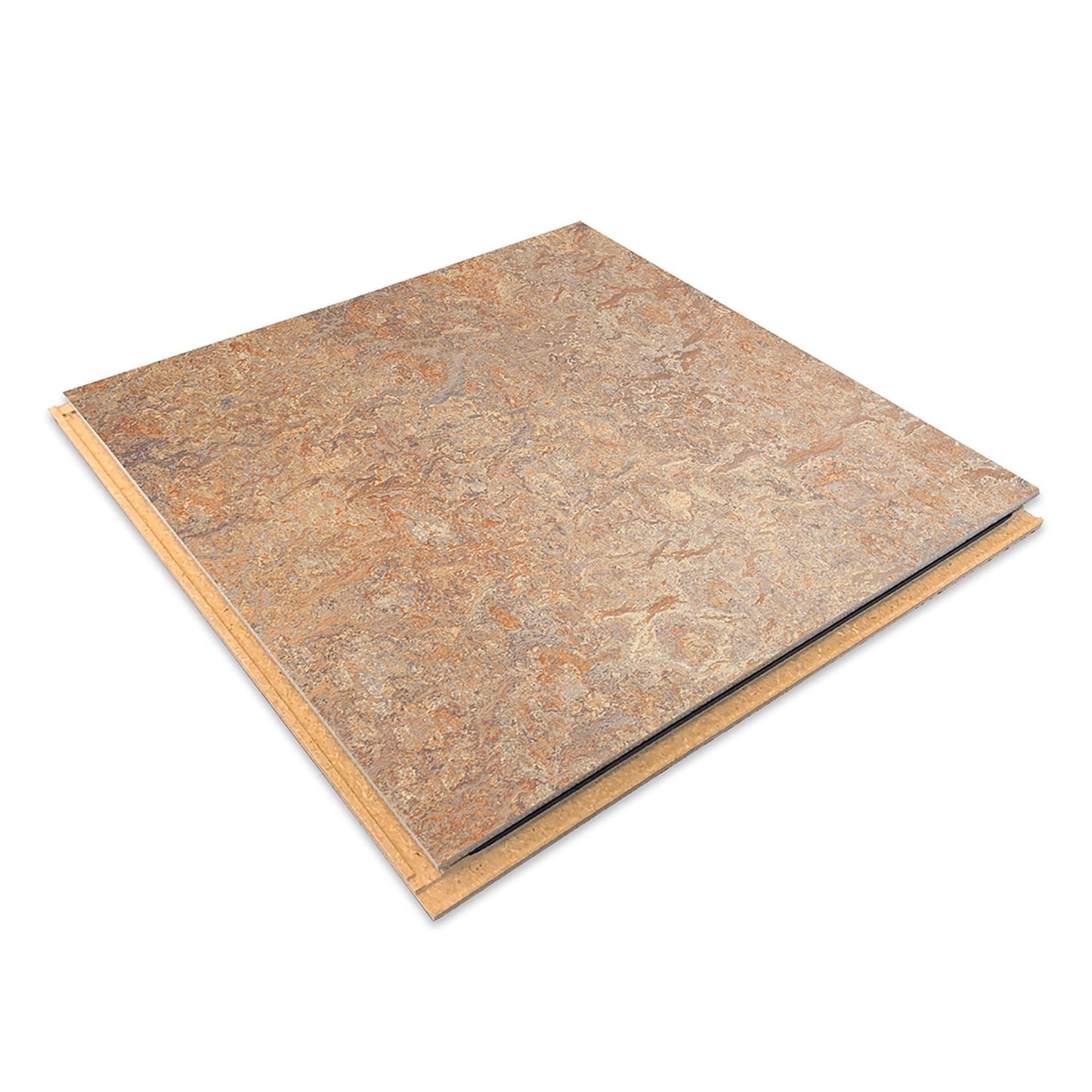 Forbo Flooring Marmoleum Cinch Loc Seal 11.81" x 11.81" Laminate Square in Donkey Island 6.78 Sq ft