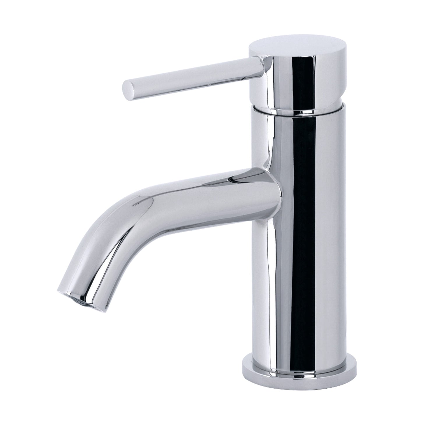 Kingston Brass LS8221DL Concord One-Handle 1-Hole Bathroom Faucet with Push Pop-Up Drain in Polished Chrome