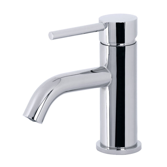 Kingston Brass LS8221DL Concord One-Handle 1-Hole Bathroom Faucet with Push Pop-Up Drain in Polished Chrome
