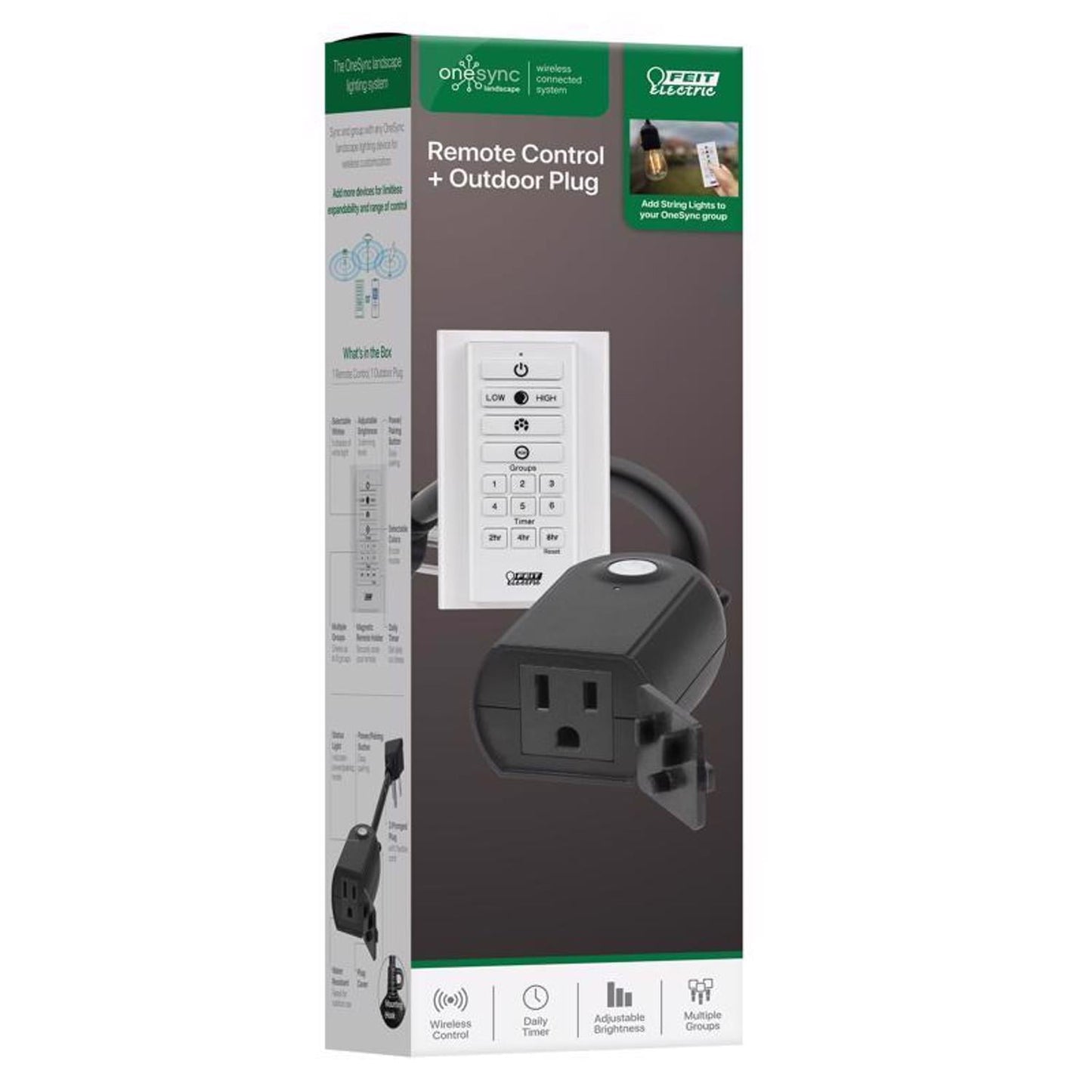 Feit OneSync Landscape Outdoor Plug and Handheld Remote