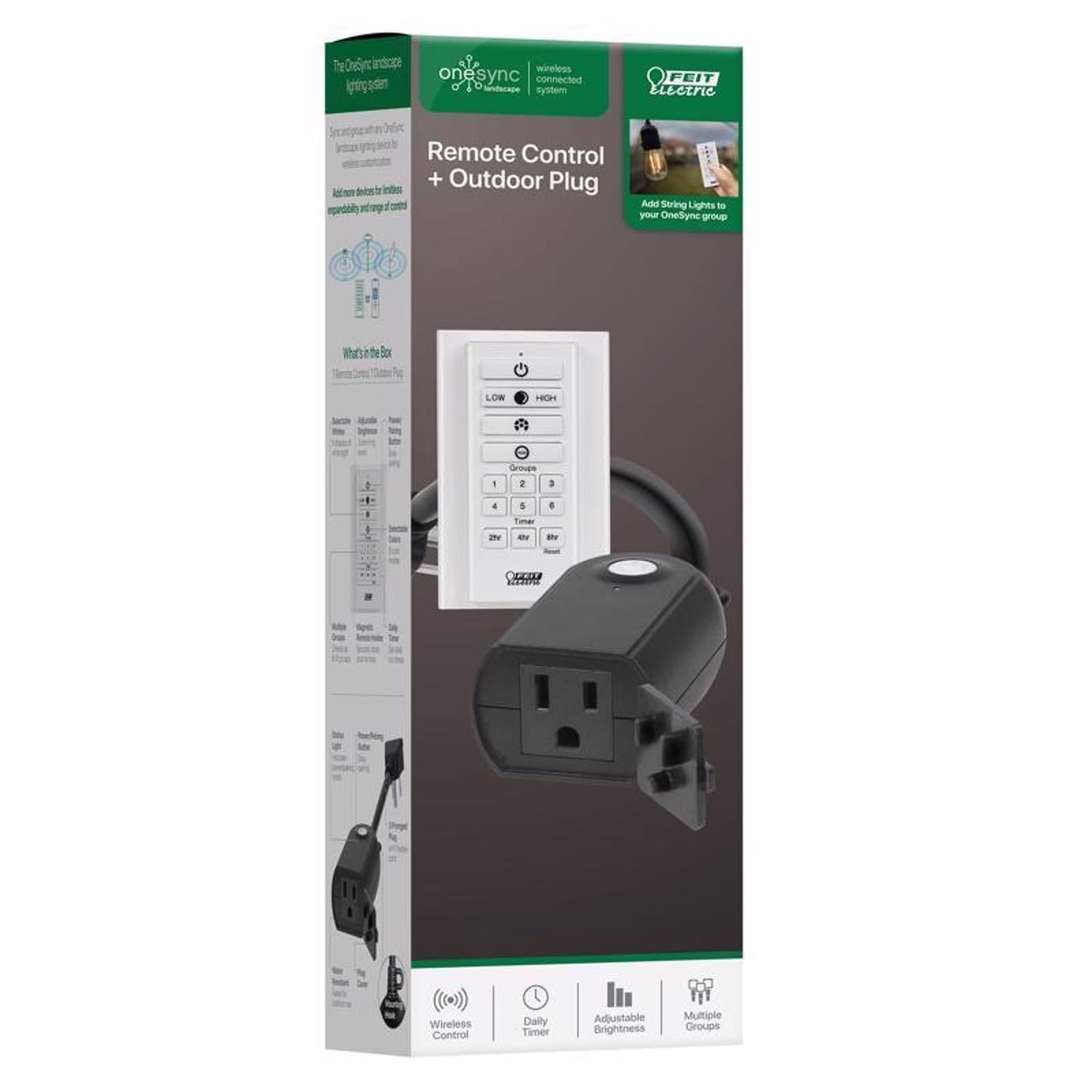 Feit OneSync Landscape Outdoor Plug and Handheld Remote