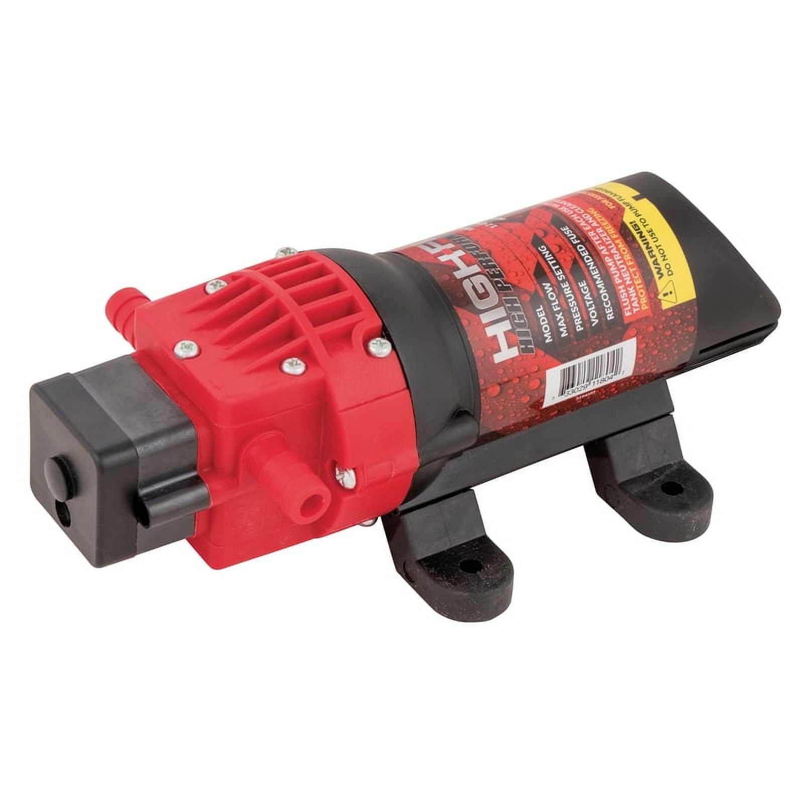 Fimco High Flo 5151086 High Performance 12V Demand Sprayer Pump, 1.2 GPM, 60 PSI