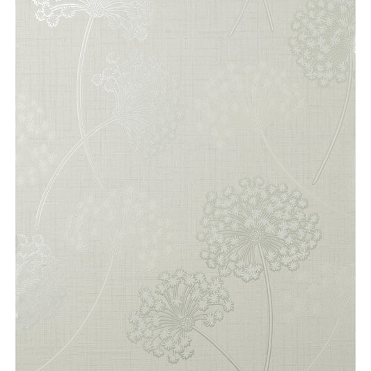 Fine Decor Grace Dove Floral Wallpaper, 20.5-in by 33-ft