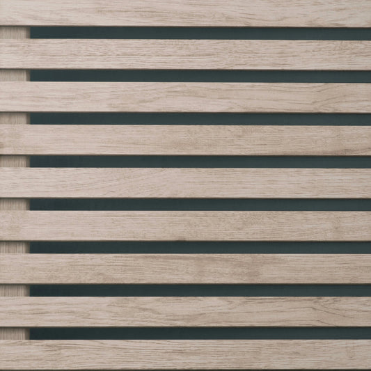 Fine Decor Marlow Brown Wood Slats Wallpaper, 20.5-in by 33-ft