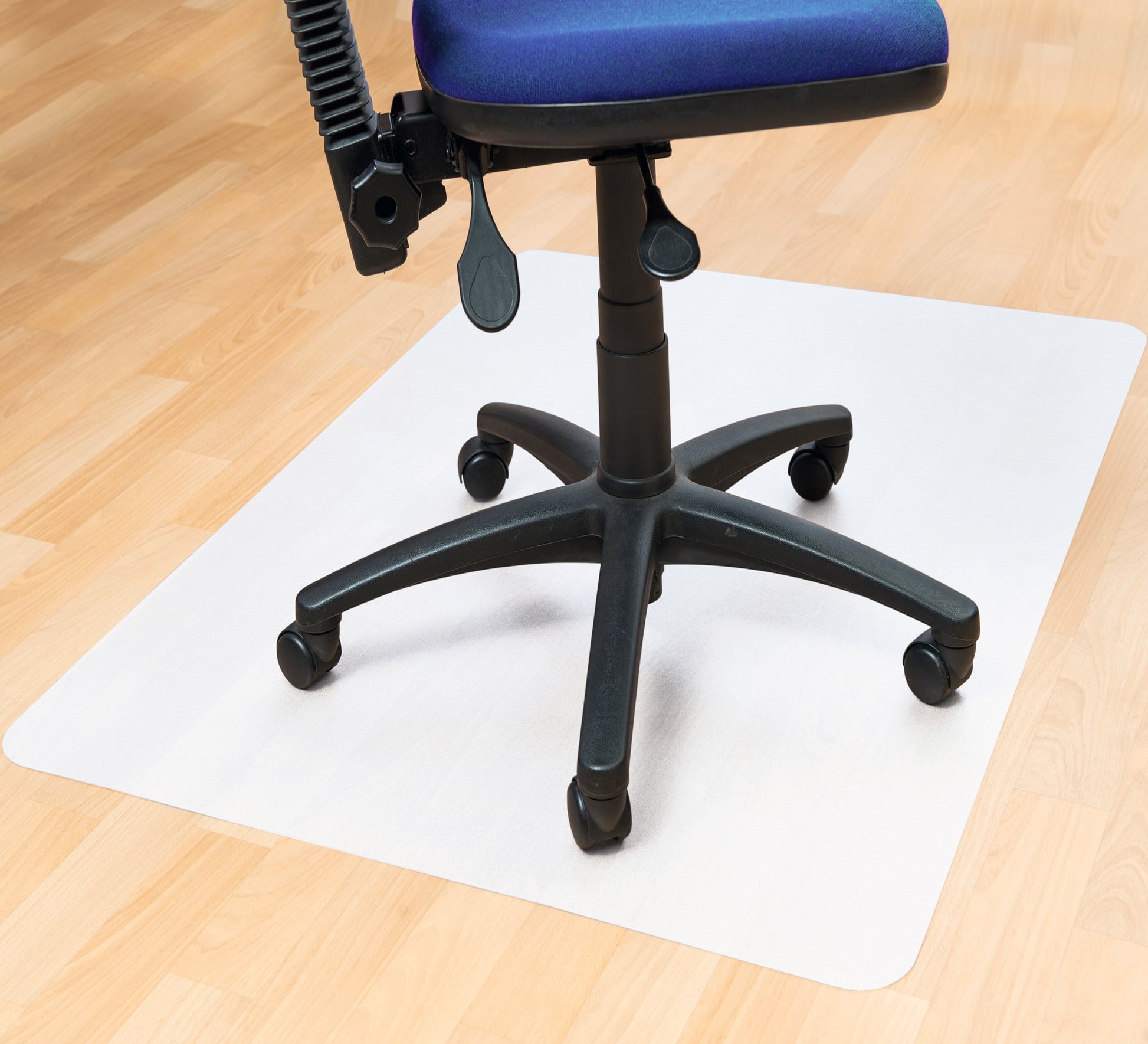FloortexÂ® Polypropylene Anti-Slip Chair Mat Hard Floors 29" x 46"