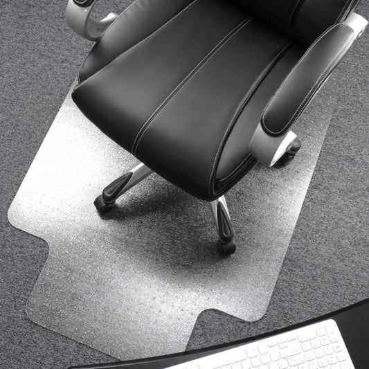 FloortexÂ® UltimatÂ® Polycarbonate Lipped Clear Chair Mat for Carpets up to 1/2" - 35 x 47"