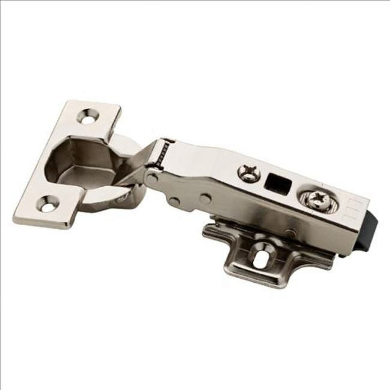 Franklin Brass 35mm 110 Degree Full Overlay Soft-Close Hinge in Nickel Plated, 12-Pack