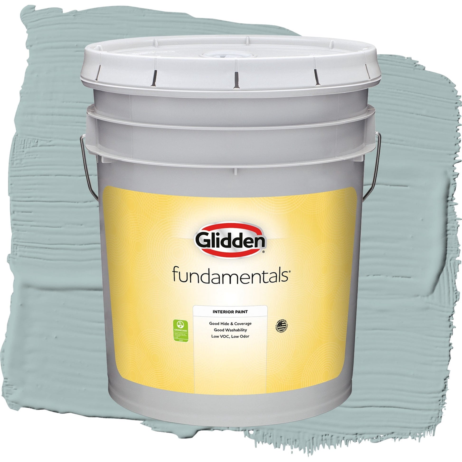 Fundamentals Blue Willow Interior Paint Flat , 5 Gallon