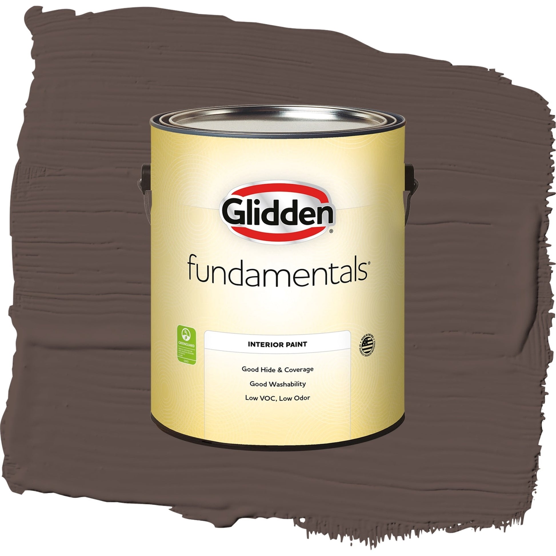 Fundamentals Chocolate Pretzel Interior Paint Semi Gloss , 1 Gallon