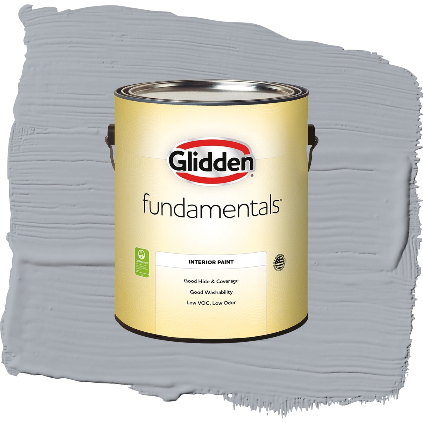 Fundamentals Gosling Gray Interior Paint Semi Gloss , 1 Gallon