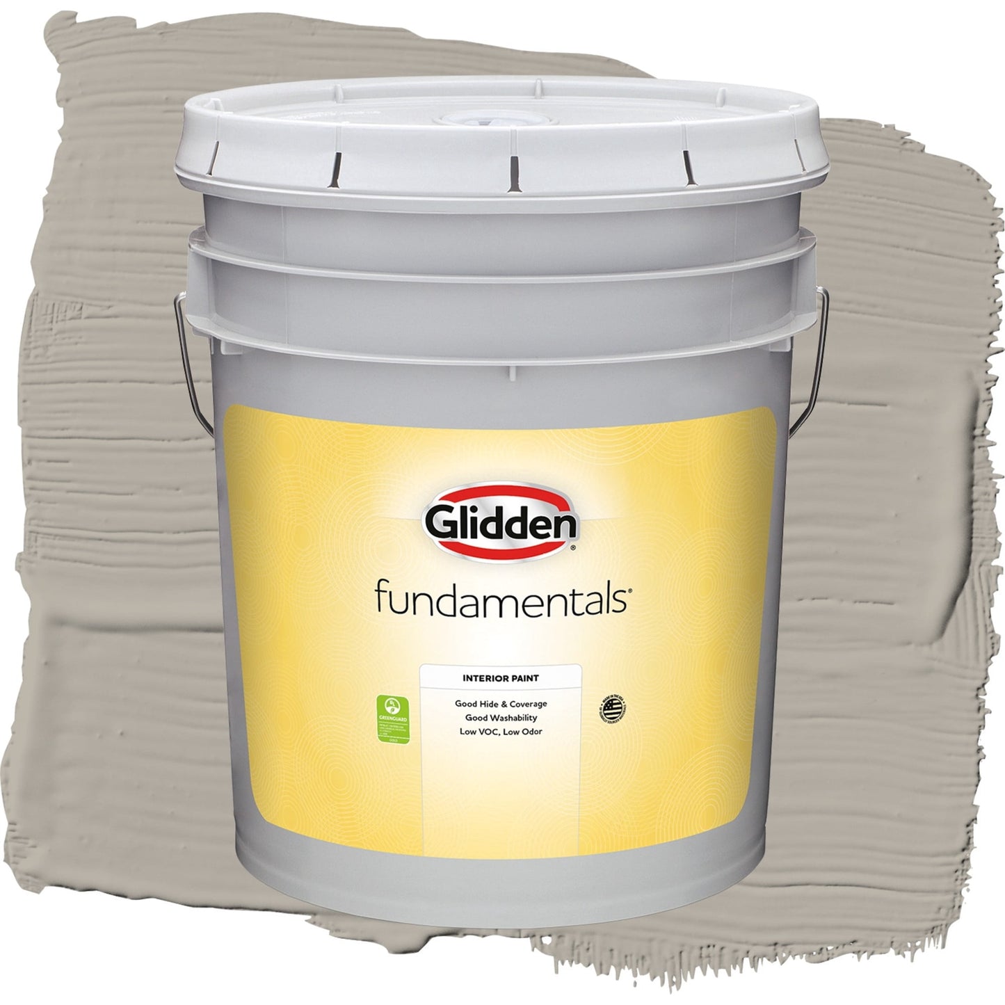 Fundamentals Greyhound Interior Paint Flat , 5 Gallon