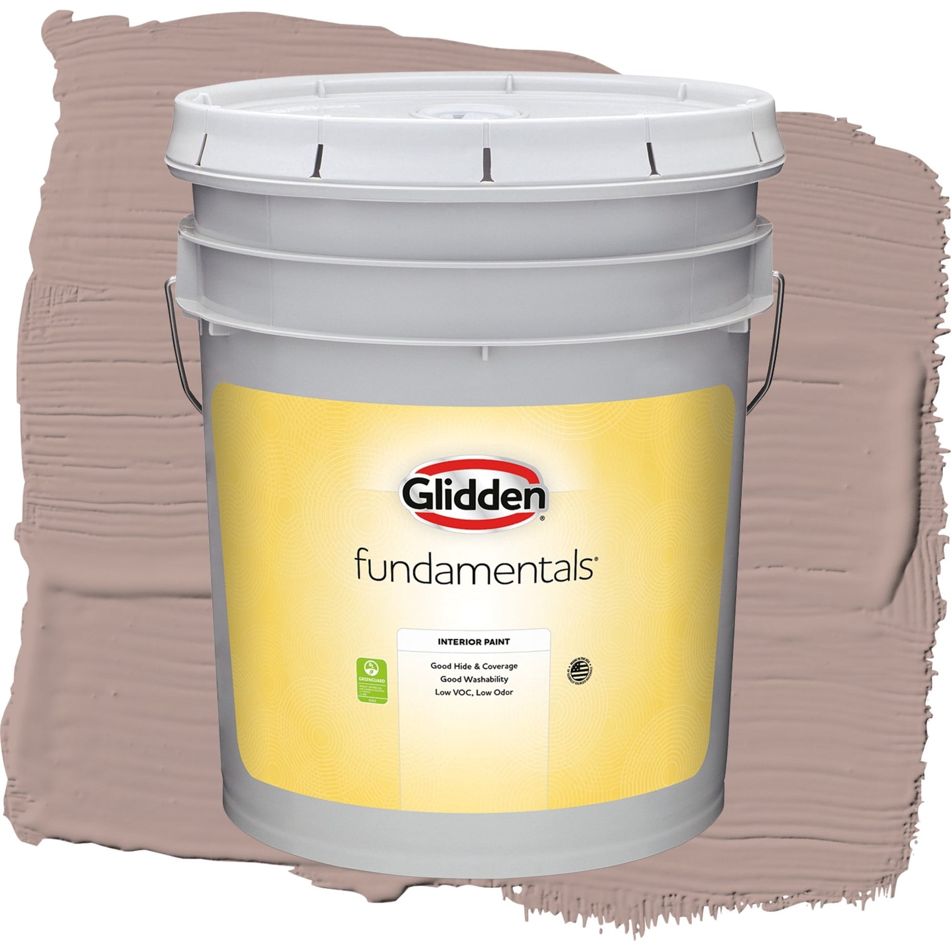 Fundamentals Iris Mauve Interior Paint Flat , 5 Gallon
