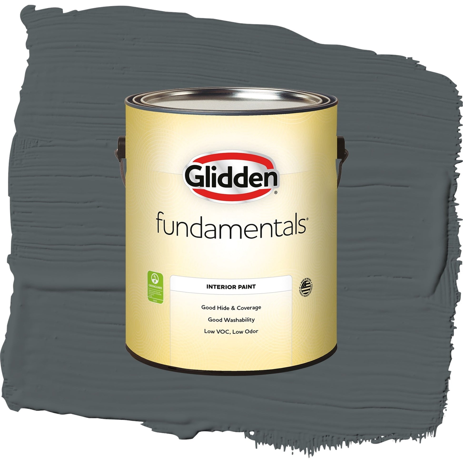 Fundamentals Mostly Metal Interior Paint Semi Gloss , 1 Gallon