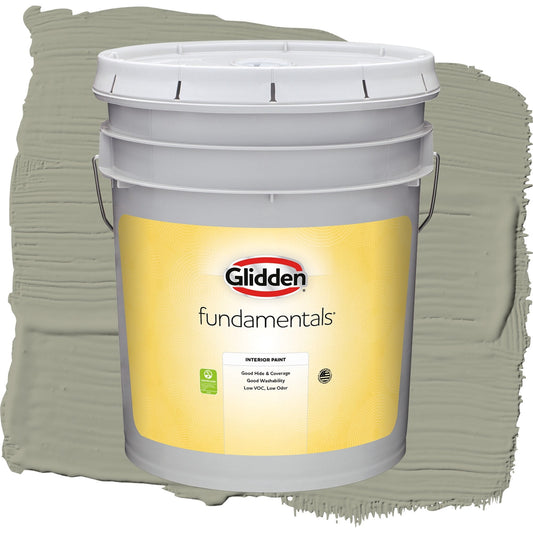Fundamentals Smoky Slate Interior Paint Flat , 5 Gallon