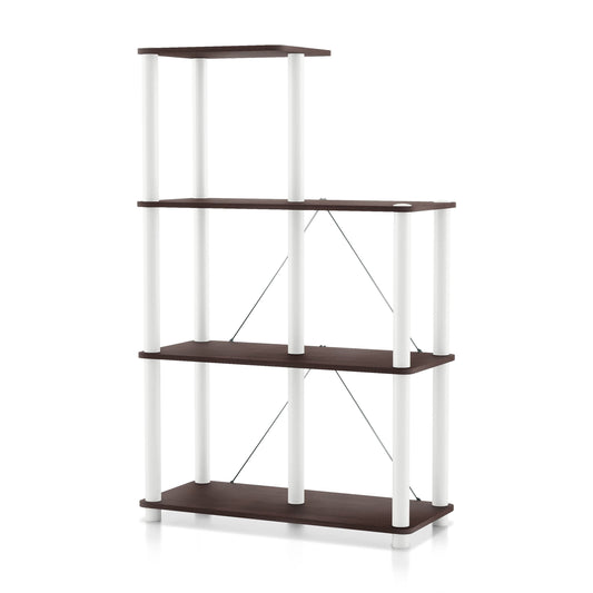 Furniture of America Brooks Adult Open Display Shelf Bookcase, 5-Cube Shelves, Espresso