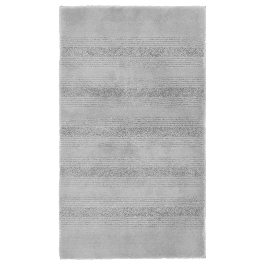 Garland Rug Essence Washable Nylon Platinum Gray Bath Rug, 24" x 40"