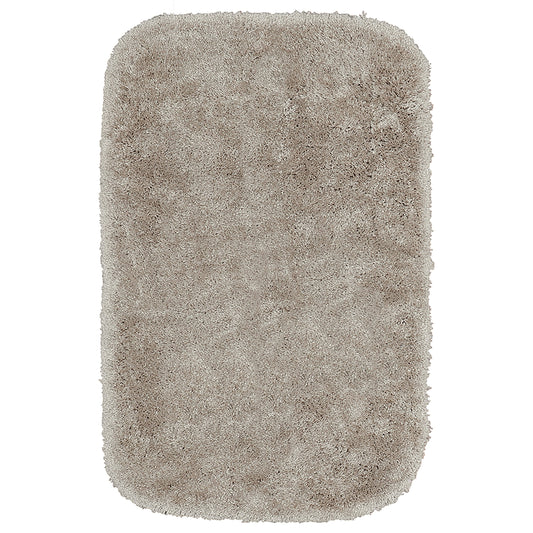 Garland Rug Finest Luxury Washable Nylon Taupe Bath Rug, 30" x 50"
