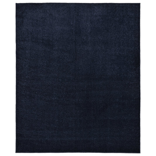 Garland Rug Gramercy Washable Polypropylene Navy Bathroom Carpet, 4' x 6'
