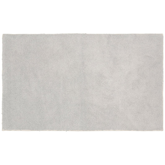 Garland Rug Queen Cotton Washable Platinum Gray Bath Rug, 24" x 40"