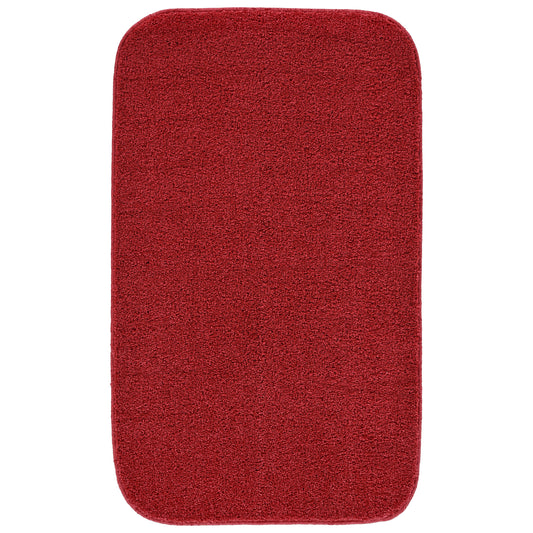 Garland Rug Sedona Washable Polypropylene Classic Red Bath Rug, 24" x 40"
