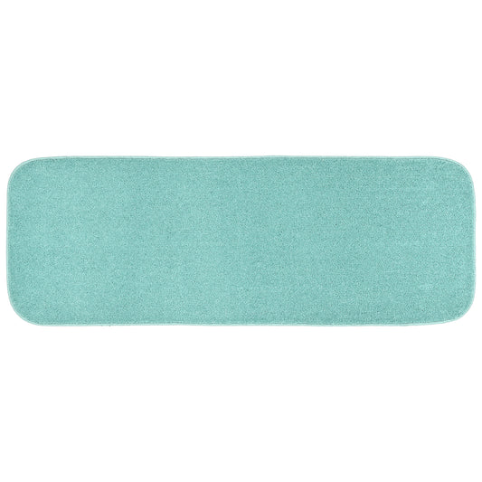 Garland Rug Sedona Washable Polypropylene Sea Foam Bathroom Runner, 22â€ x 60â€