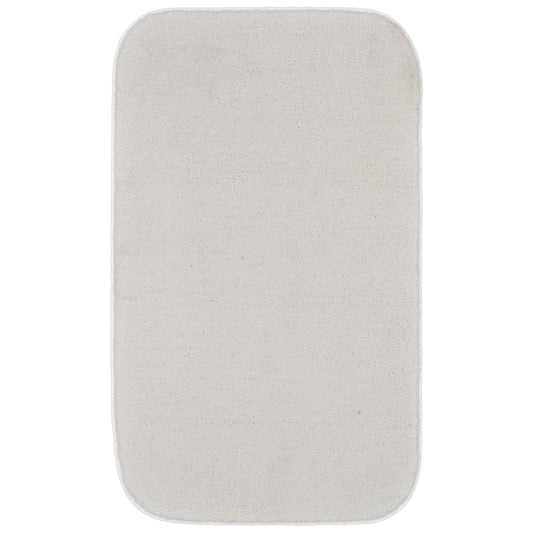 Garland Rug Sedona Washable Polypropylene White Bath Rug, 24" x 40"