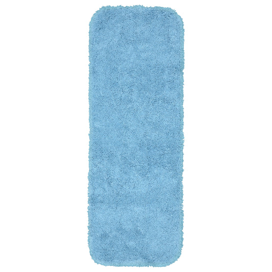 Garland Rug Serendipity Washable Nylon Basin Blue Bathroom Runner, 22" x 60"