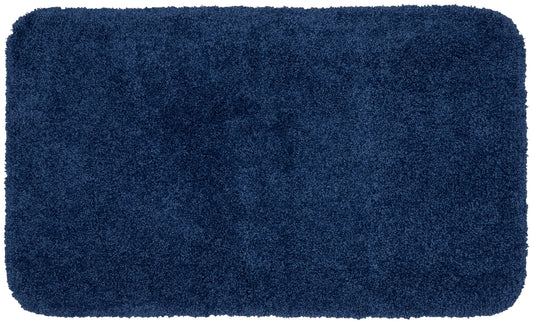 Garland Rug Serendipity Washable Nylon Navy Bath Rug, 30" x 50"