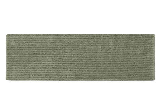 Garland Rug Sheridan Washable Nylon Deep Fern Bathroom Runner, 22" x 60"