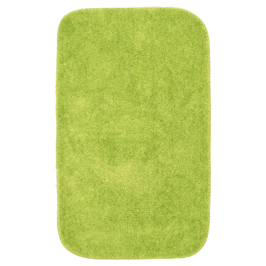 Garland Rug Traditional Washable Nylon Lime-Aid Bath Rug, 24" x 40"