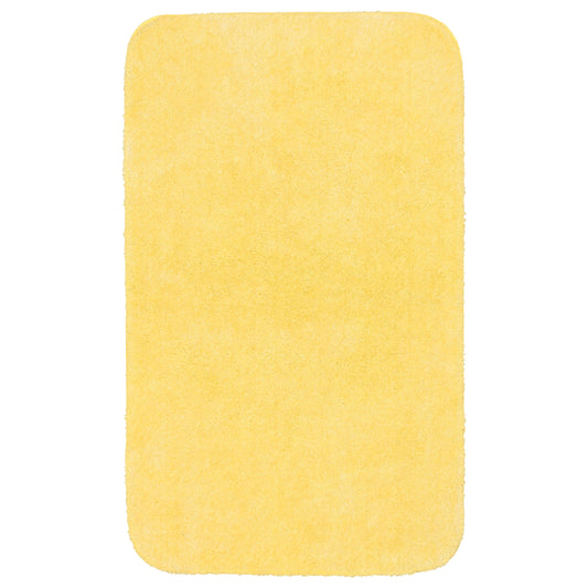 Garland Rug Traditional Washable Nylon Rubber Ducky Yellow Bath Rug, 30" x 50"