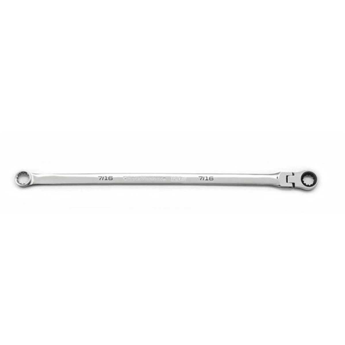 GearWrench 86132 7/16" 120XP Universal Spline XL Gearbox Ratchet Wrench