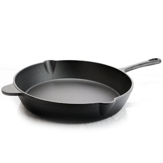 General Store Addlestone SartÃ©n de Hierro Fundido Precurado de 12" en Negro