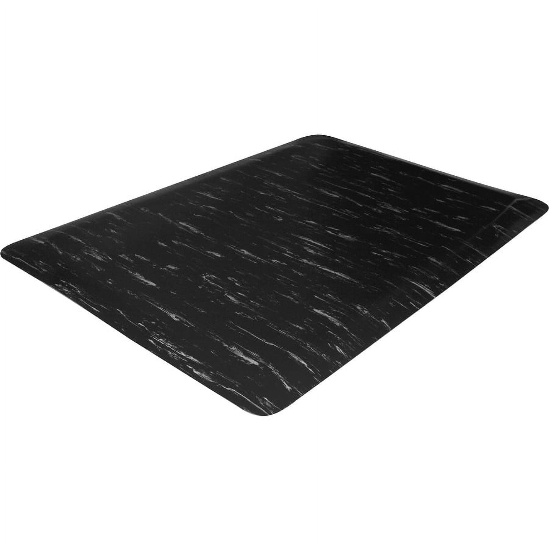 Genuine Joe Marble Top Anti-fatigue Mats - Office, Airport, Bank, Copier, Teller Station, Service Counter, Assembly Line, Industry - 24" Width X 36" Depth X 0.50" Thickness - High Density Foam (hdf)