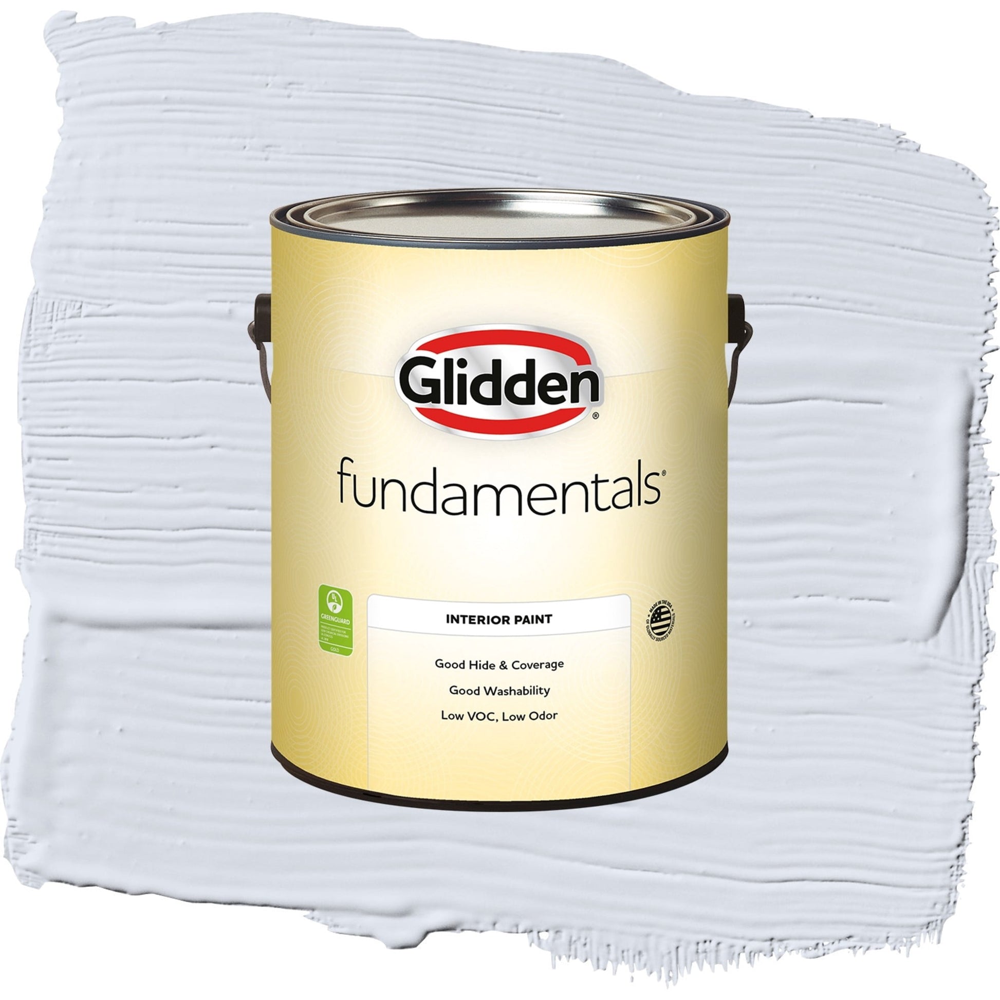 Glidden Fundamentals Irradiant Iris / Purple, Semi-Gloss Interior Paint, 1 Gallon