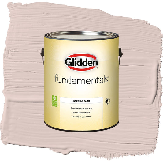 Glidden Fundamentals Kangaroo Paw / Pink, Semi-Gloss Interior Paint, 1 Gallon