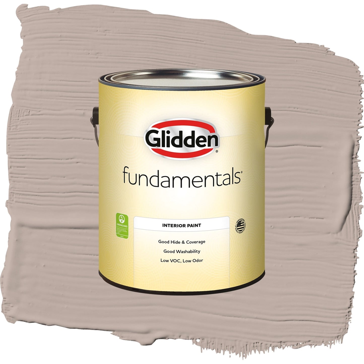 Glidden Fundamentals Thumper / Beige, Semi-Gloss Interior Paint, 1 Gallon