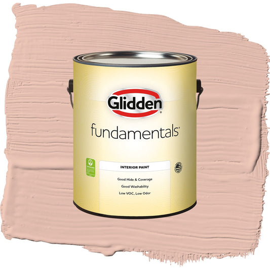 Glidden Fundamentals Adorable / Orange, Eggshell Interior Paint, 1 Gallon