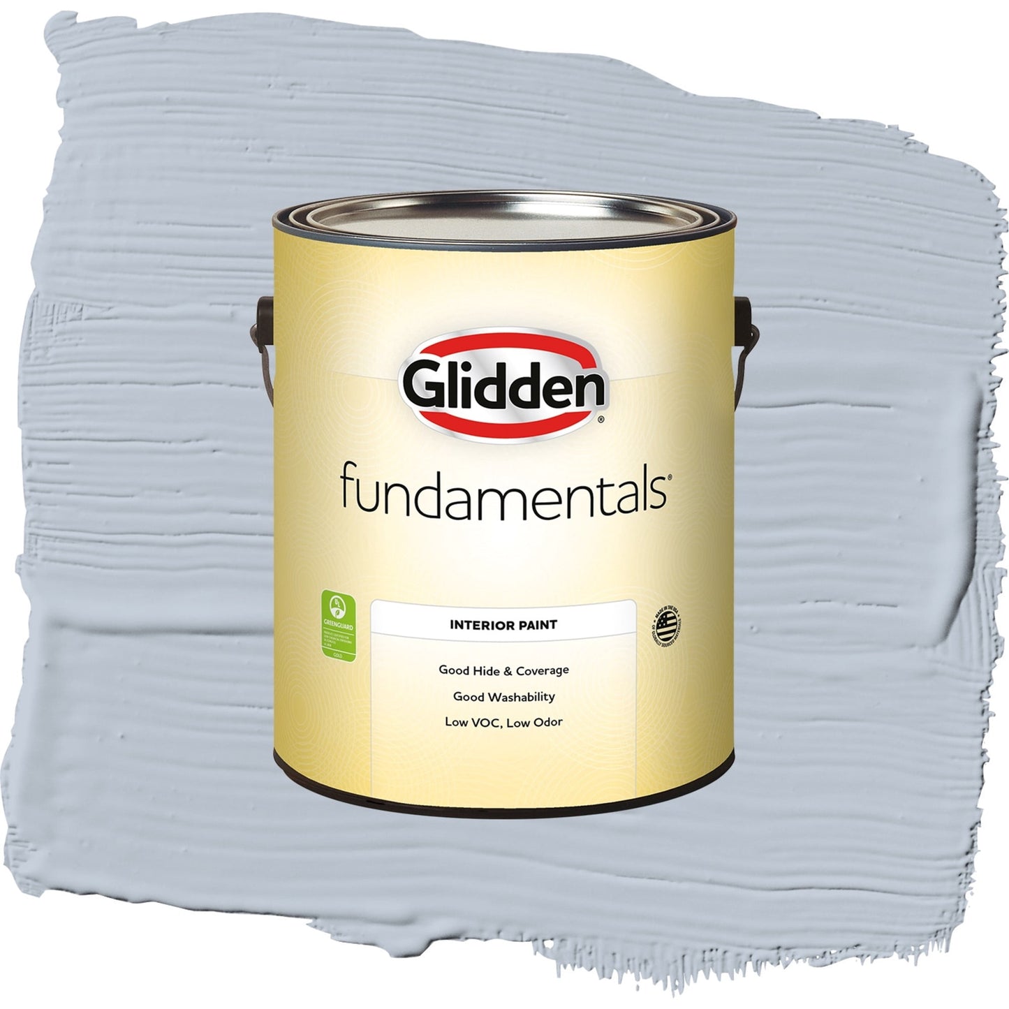 Glidden Fundamentals Blue Dolphin / Blue, Eggshell Interior Paint, 1 Gallon