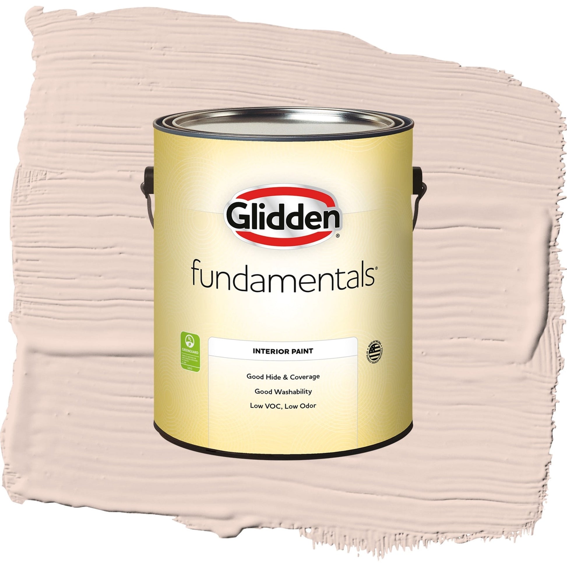 Glidden Fundamentals Boardwalk / Orange, Eggshell Interior Paint, 1 Gallon