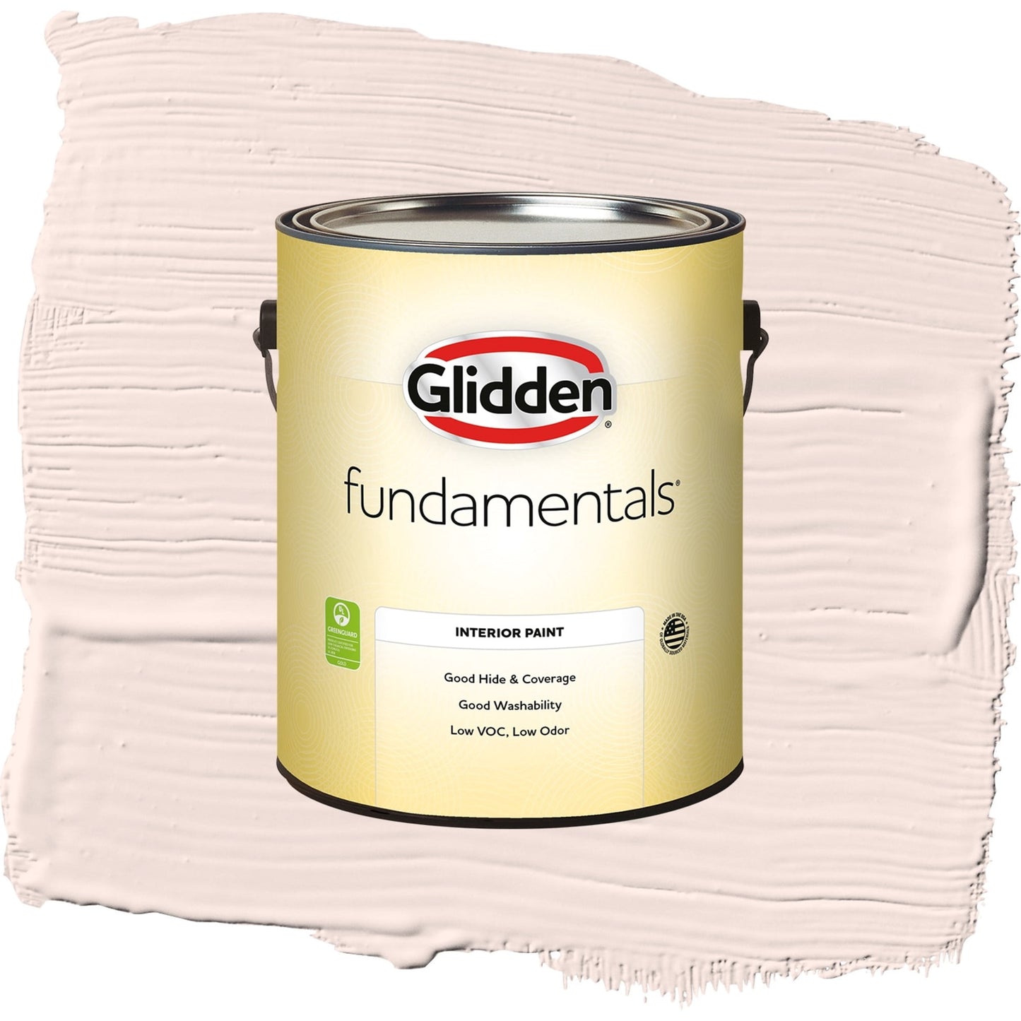 Glidden Fundamentals Brandy Alexander / Red, Semi-Gloss Interior Paint, 1 Gallon
