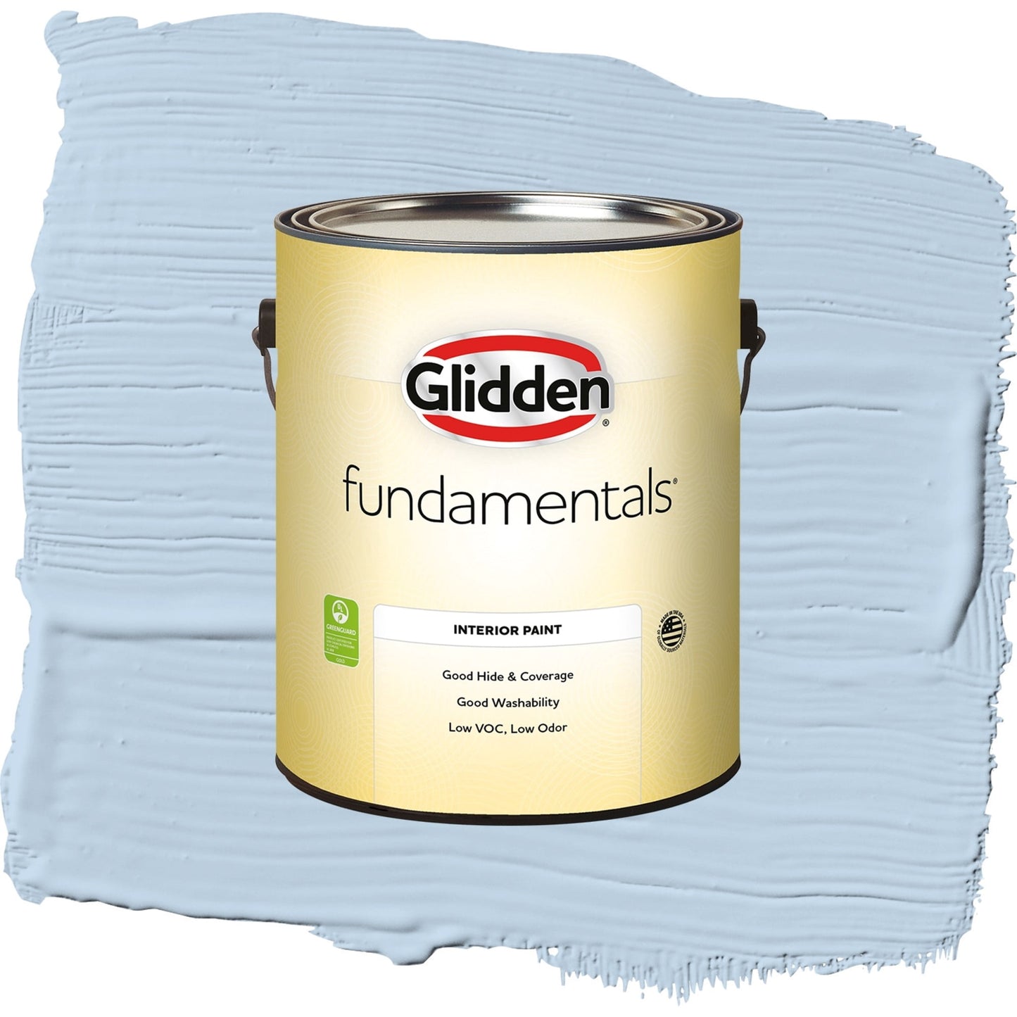 Glidden Fundamentals C'est La Vie / Blue, Eggshell Interior Paint, 1 Gallon